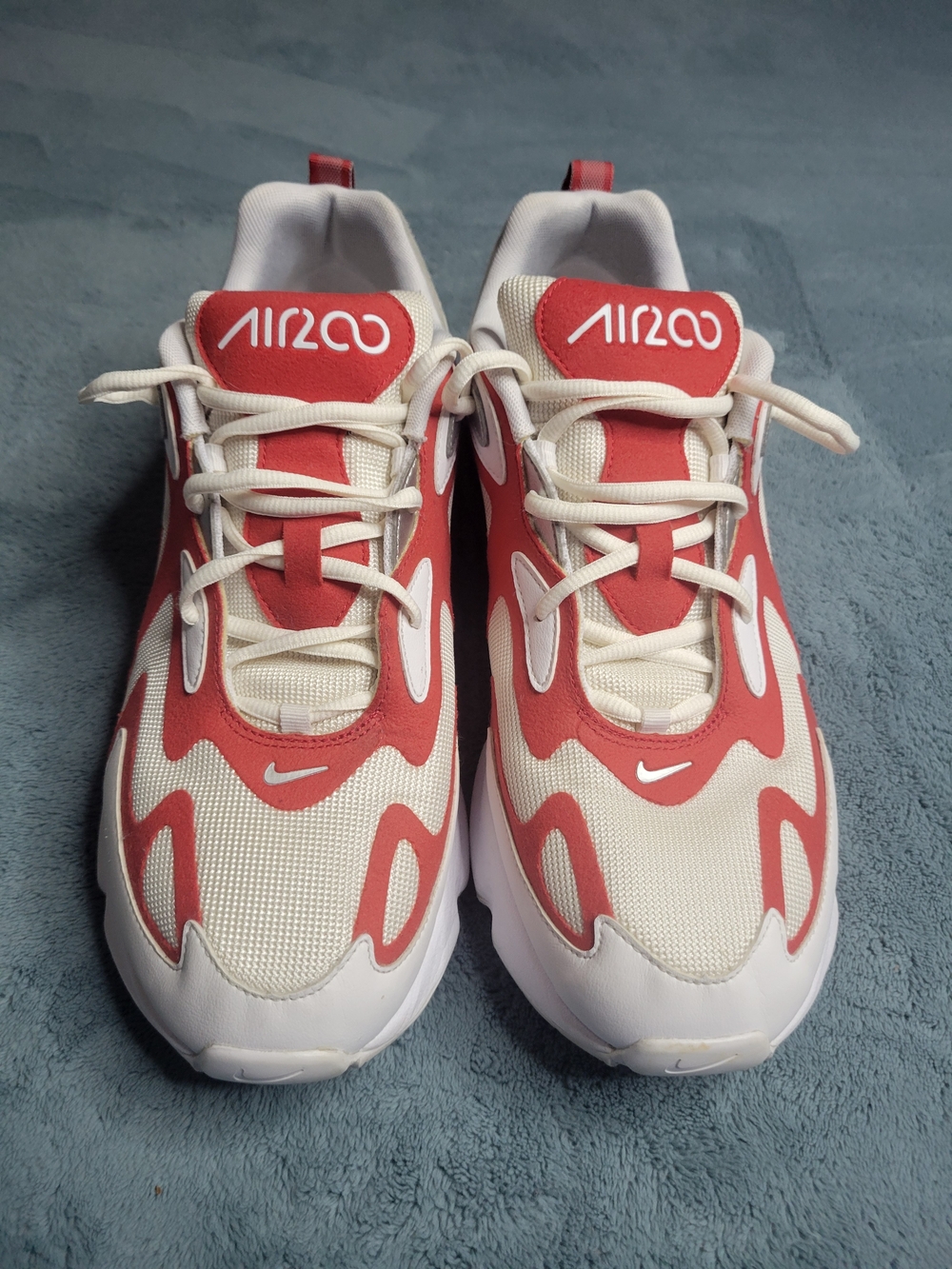 Nike Air Max 200 White /University Red / Silver